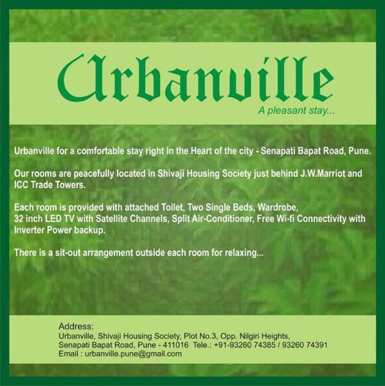 Urban Ville Hotel Pune Bagian luar foto